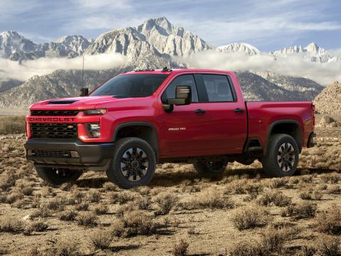 Leveled 2022 Chevrolet Silverado 2500HD Custom