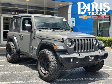  Pre-Owned 2020 Jeep Wrangler Sport Stock#250943B Sting-Gray 