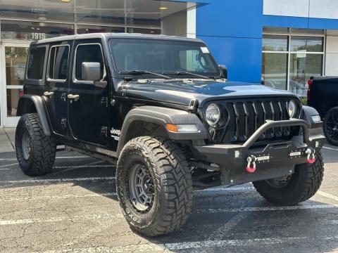  Pre-Owned 2018 Jeep Wrangler Unlimited Sport S Stock#B5547 