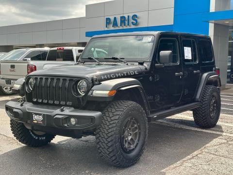 Pre-Owned Black Clearcoat 2023 Jeep Wrangler High Tide 4WD - photo 3 - Stock #260779A