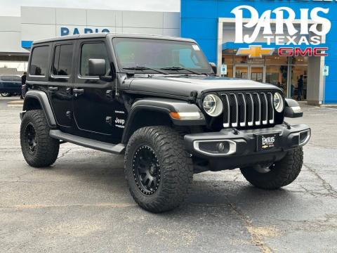  Pre-Owned 2018 Jeep Wrangler Unlimited Sahara Stock#B5568 Black 