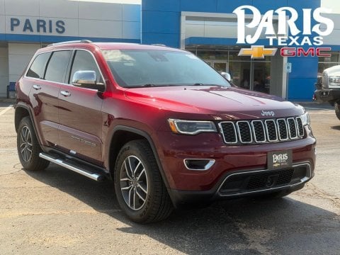 Velvet Red Pearlcoat 2020 Jeep Grand Cherokee Limited 4WD for sale in Paris, TX - Stock #261117A