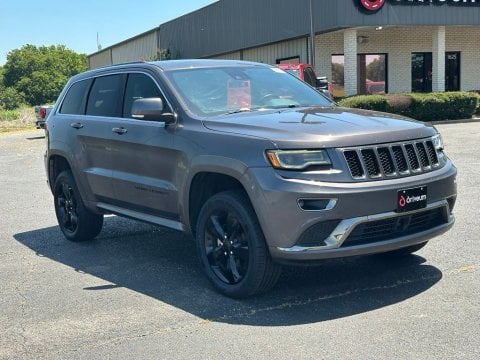 Crystal Metallic 2016 Jeep Grand Cherokee Overland 4WD for sale in Paris, TX - Stock #X2516