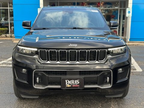 Pre-Owned Diamond Black Crystal Pearlcoat 2025 Jeep Grand Cherokee Overland 4WD - photo 2 - Stock #261021A
