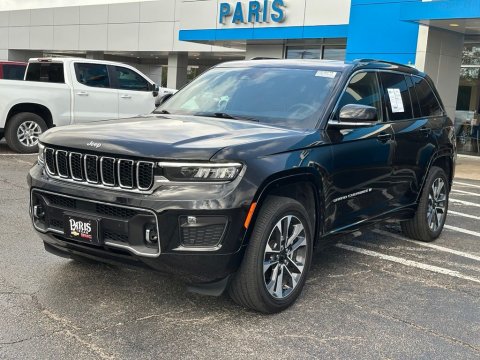 Pre-Owned Diamond Black Crystal Pearlcoat 2025 Jeep Grand Cherokee Overland 4WD - photo 3 - Stock #261021A