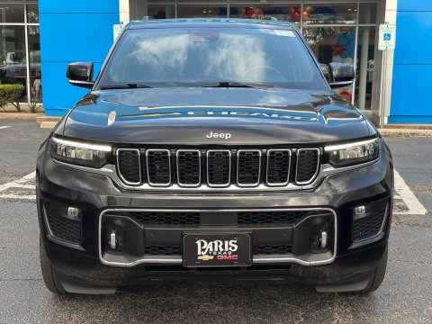 Pre-Owned Diamond Black Crystal Pearlcoat 2025 Jeep Grand Cherokee Overland 4WD - photo 2 - Stock #261021A
