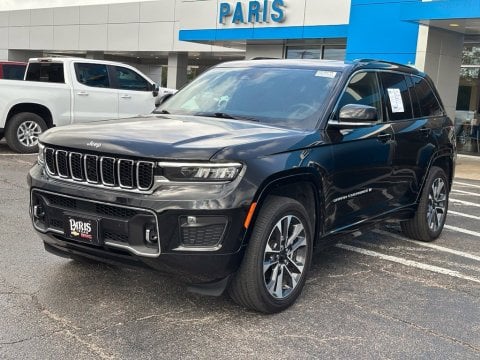 Pre-Owned Diamond Black Crystal Pearlcoat 2025 Jeep Grand Cherokee Overland 4WD - photo 3 - Stock #261021A