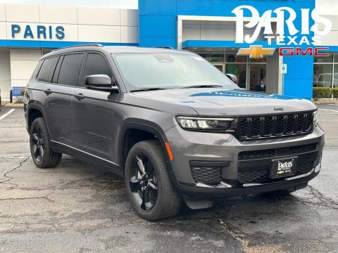 Baltic Gray Metallic Clearcoat 2025 Jeep Grand Cherokee L Altitude X RWD for sale in Paris, TX - Stock #260820A