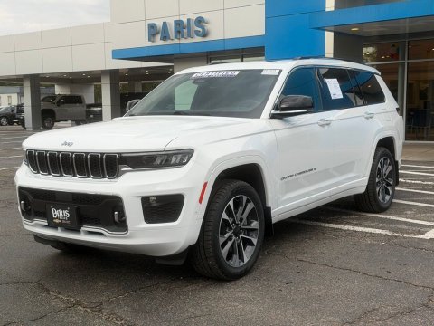 Certified Pre-Owned Bright White Clearcoat 2024 Jeep Grand Cherokee L Overland 4WD - photo 3 - Stock #261311A
