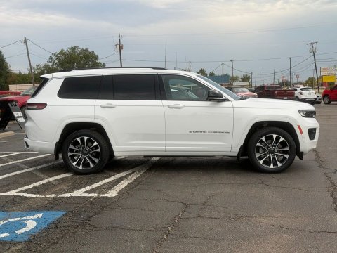 Certified Pre-Owned Bright White Clearcoat 2024 Jeep Grand Cherokee L Overland 4WD - photo 4 - Stock #261311A