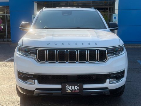 Pre-Owned Bright White Clearcoat 2023 Jeep Wagoneer L Series III 4WD - photo 2 - Stock #A1110