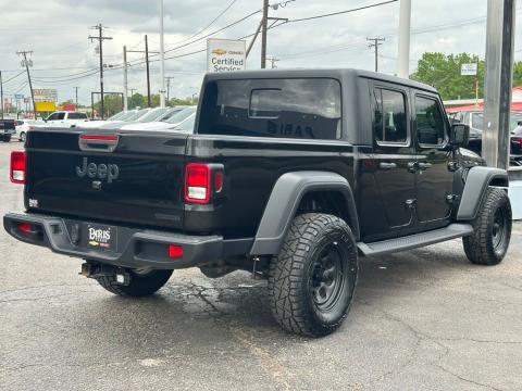 Pre-Owned Black Clearcoat 2020 Jeep Gladiator Sport 4WD - photo 7 - Stock #260780B