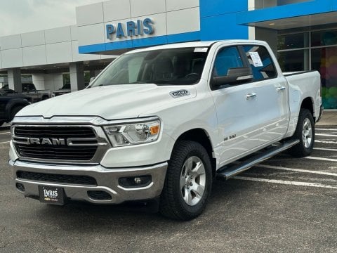 Pre-Owned Bright White Clearcoat 2020 Ram 1500 Big Horn/Lone Star RWD - photo 3 - Stock #B5596
