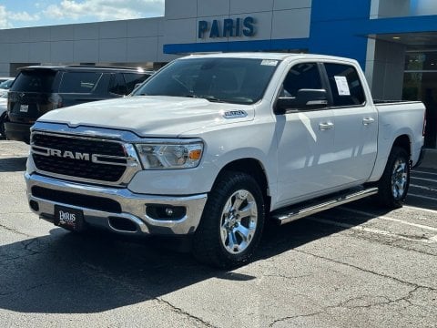 Pre-Owned Bright White Clearcoat 2022 Ram 1500 Big Horn/Lone Star 4WD - photo 3 - Stock #261167A