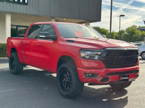 Flame Red Clearcoat 2021 Ram 1500 Big Horn/Lone Star 4WD for sale in Paris, TX - Stock #X2452