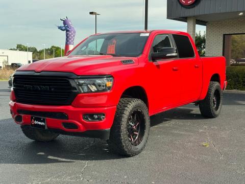 Pre-Owned Flame Red Clearcoat 2021 Ram 1500 Big Horn/Lone Star 4WD - photo 3 - Stock #X2452
