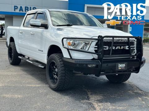Bright White Clearcoat 2020 Ram 1500 Big Horn/Lone Star 4WD for sale in Paris, TX - Stock #260845B