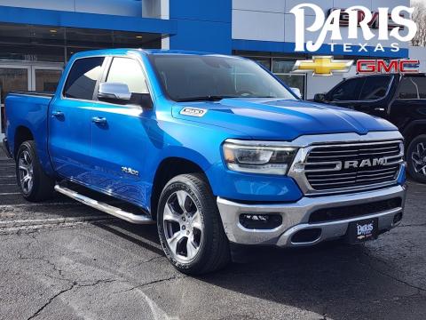  Pre-Owned 2023 Ram 1500 Laramie Stock#250540B Hydro Blue 