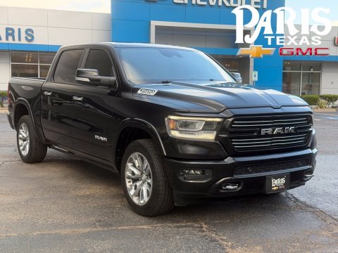 Diamond Black 2021 Ram 1500 Laramie 4WD for sale in Paris, TX - Stock #261250A