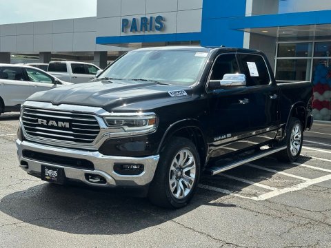 Pre-Owned Diamond Black Crystal Pearlcoat 2019 Ram 1500 Limited 4WD - photo 3 - Stock #A1080