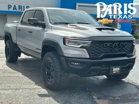 Billet Silver Metallic 2025 Ram 1500 RHO 4WD for sale in Paris, TX - Stock #260728A