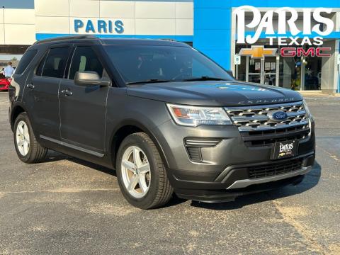  Pre-Owned 2018 Ford Explorer XLT Stock#250532B Magnetic FWD 