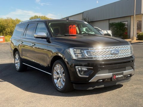 Shadow Black 2018 Ford Expedition Max Platinum 4WD for sale in Paris, TX - Stock #X2611