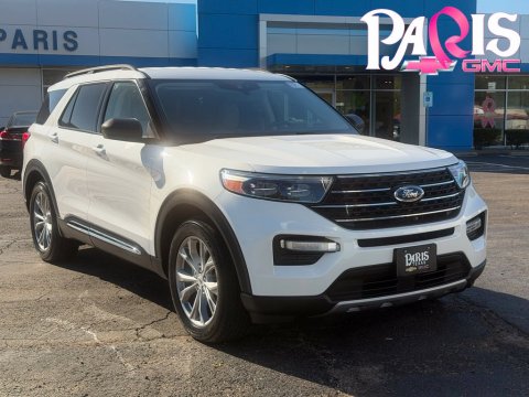 White Metallic 2020 Ford Explorer XLT RWD for sale in Paris, TX - Stock #A1101A