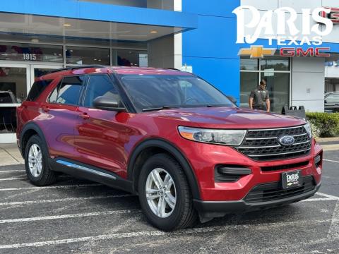 Pre-Owned 2022 Ford Explorer XLT Stock#250856A Rapid Red 