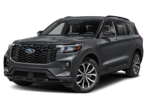  Pre-Owned 2025 Ford Explorer ST-Line Stock#250994A White 