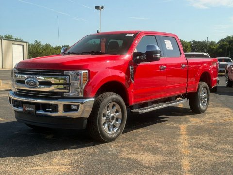 Pre-Owned Race Red 2019 Ford F-250SD Lariat 4WD - photo 3 - Stock #X2529