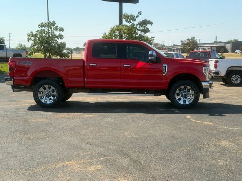 Pre-Owned Race Red 2019 Ford F-250SD Lariat 4WD - photo 4 - Stock #X2529