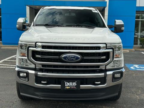 Pre-Owned White Metallic 2022 Ford F-250SD Lariat 4WD - photo 2 - Stock #A1061