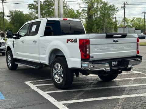Pre-Owned White Metallic 2022 Ford F-250SD Lariat 4WD - photo 8 - Stock #A1061