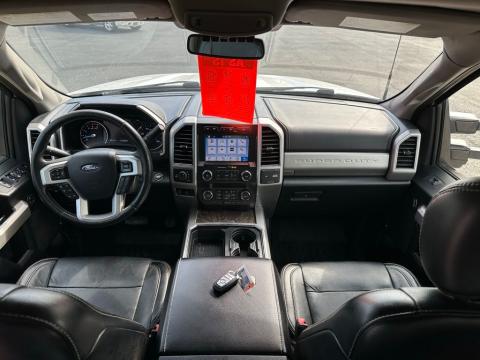 Pre-Owned White Platinum Clearcoat Metallic 2019 Ford F-250SD Lariat 4WD - photo 21 - Stock #X2403