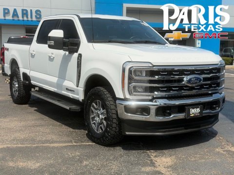 Oxford White 2023 Ford F-250SD Lariat 4WD for sale in Paris, TX - Stock #260822A