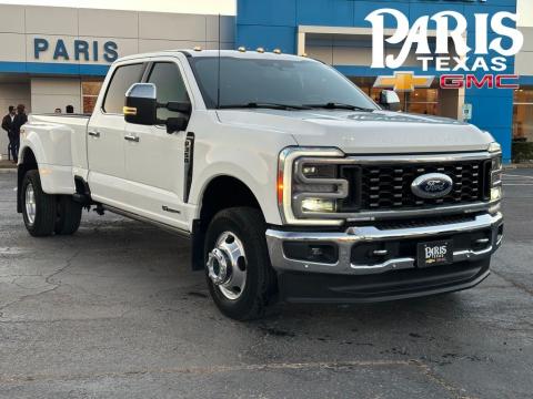  Pre-Owned 2023 Ford F-350SD Platinum Stock#A1025 Star White 