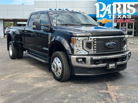 Black Metallic 2022 Ford F-450SD Lariat 4WD for sale in Paris, TX - Stock #261008A