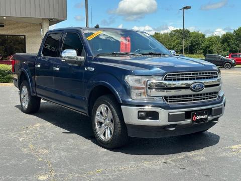 Blue 2020 Ford F-150 Lariat 4WD for sale in Paris, TX - Stock #X2491