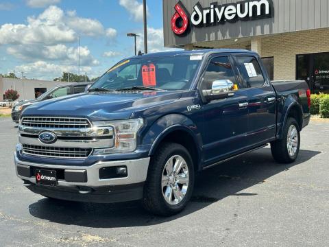 Pre-Owned Blue 2020 Ford F-150 Lariat 4WD - photo 3 - Stock #X2491