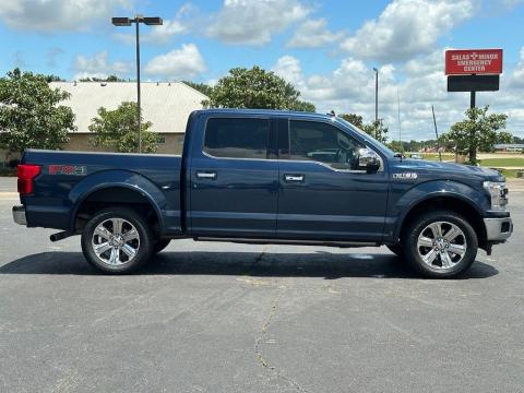 Pre-Owned Blue 2020 Ford F-150 Lariat 4WD - photo 4 - Stock #X2491