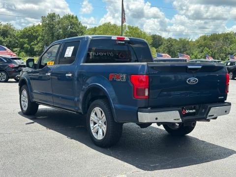 Pre-Owned Blue 2020 Ford F-150 Lariat 4WD - photo 8 - Stock #X2491