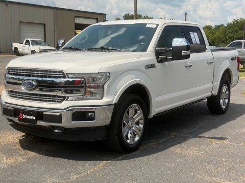 Pre-Owned White Platinum Clearcoat Metallic 2019 Ford F-150 Lariat 4WD - photo 3 - Stock #X2520
