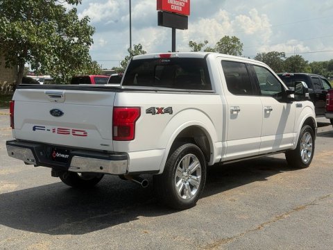 Pre-Owned White Platinum Clearcoat Metallic 2019 Ford F-150 Lariat 4WD - photo 7 - Stock #X2520