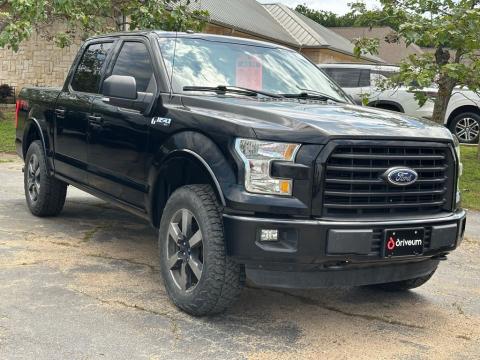 Shadow Black 2016 Ford F-150 XLT 4WD for sale in Paris, TX - Stock #X2466