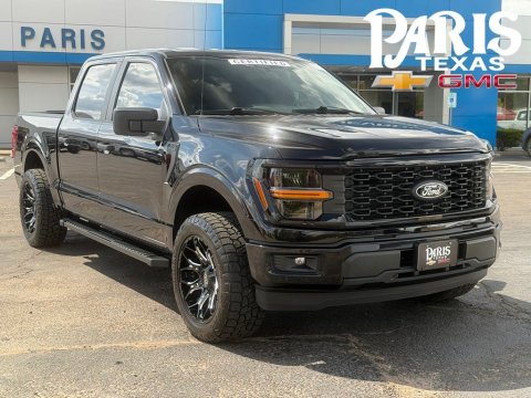 Black Metallic 2024 Ford F-150 STX RWD for sale in Paris, TX - Stock #261120A