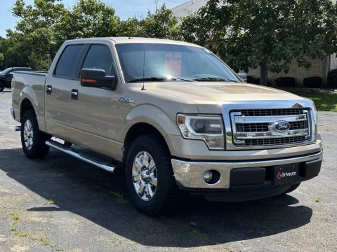  Pre-Owned 2014 Ford F-150 XLT Stock#X2281 Pale Adobe Metallic 