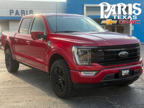 Red Metallic 2023 Ford F-150 Platinum 4WD for sale in Paris, TX - Stock #261360A