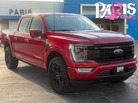 Red Metallic 2023 Ford F-150 Platinum 4WD for sale in Paris, TX - Stock #261360A