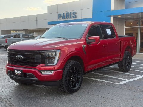 Certified Pre-Owned Red Metallic 2023 Ford F-150 Platinum 4WD - photo 3 - Stock #261360A